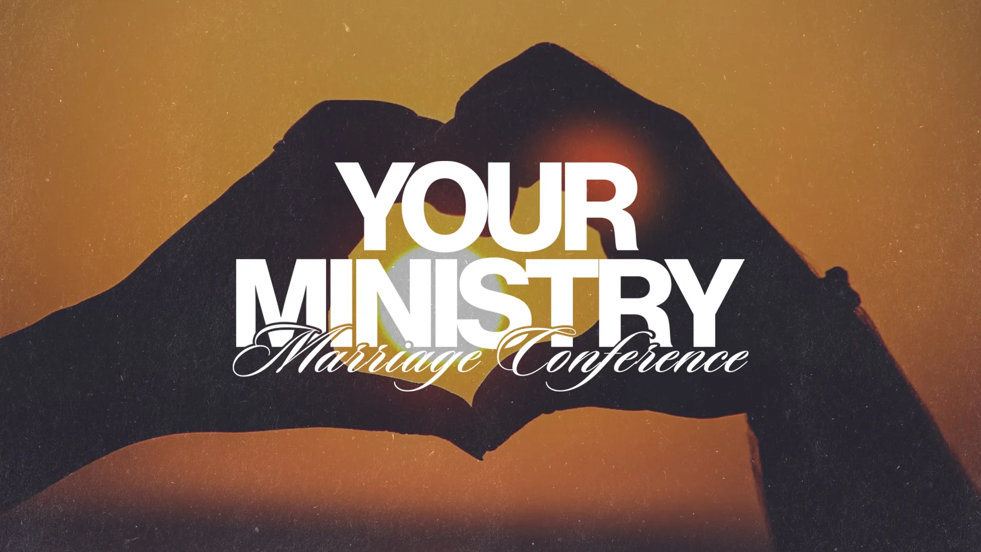 Marriage Conference