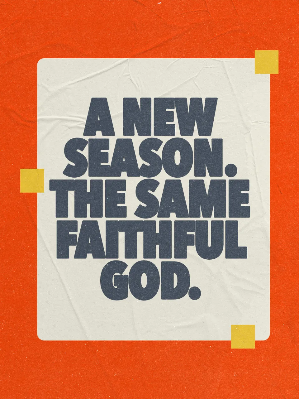A New Season