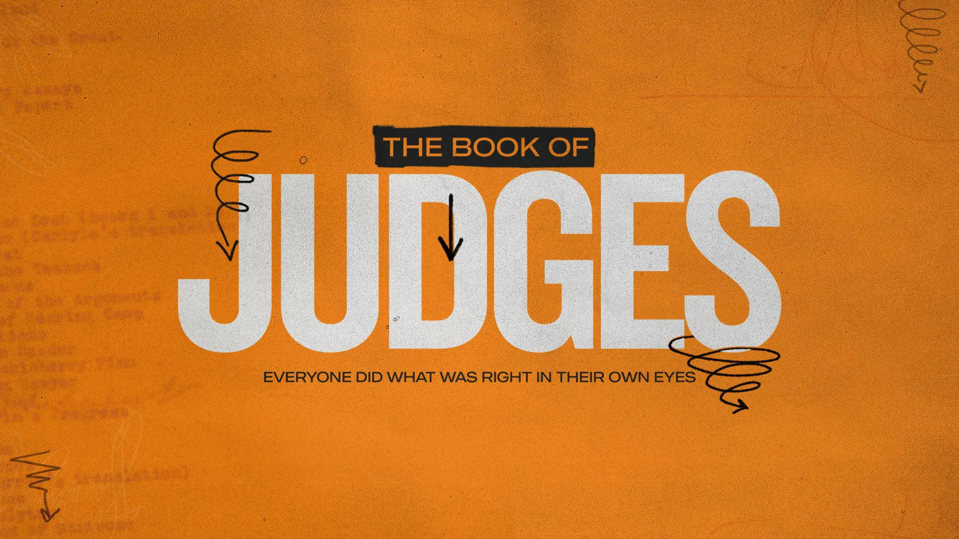 The Book Of Judges