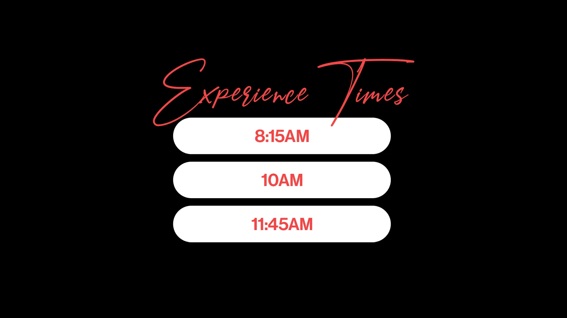 Experience Times