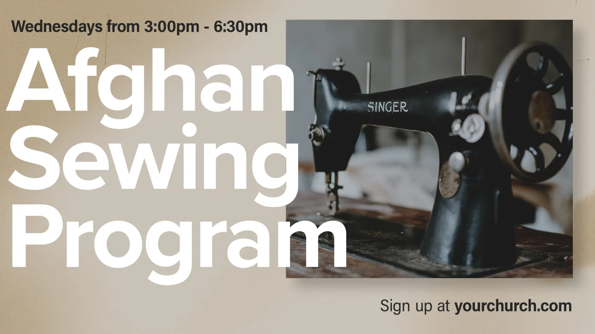 Afghan Sewing Program