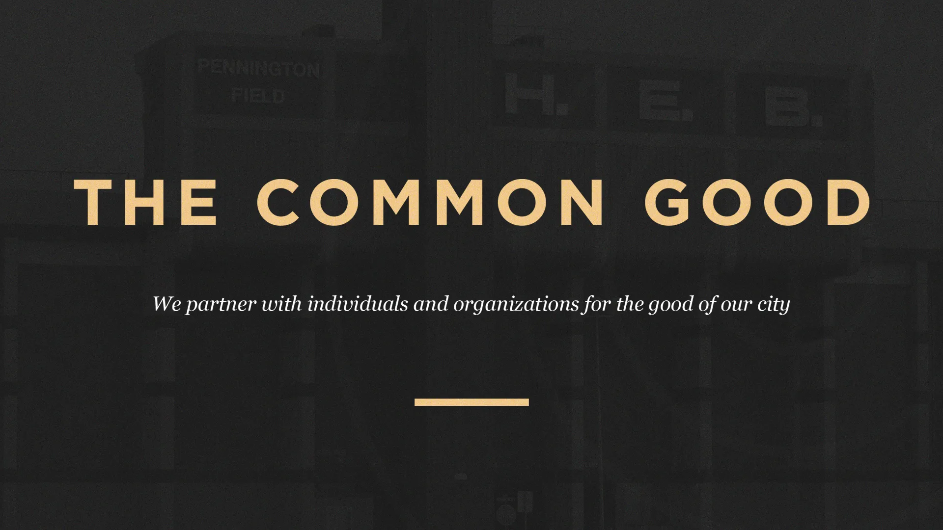 The Common Good