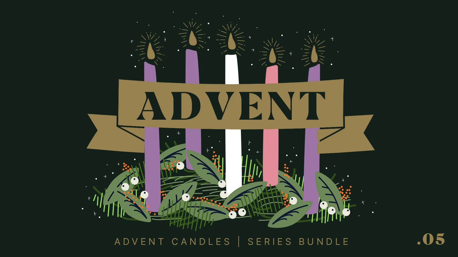 Advent Candles Series Bundle