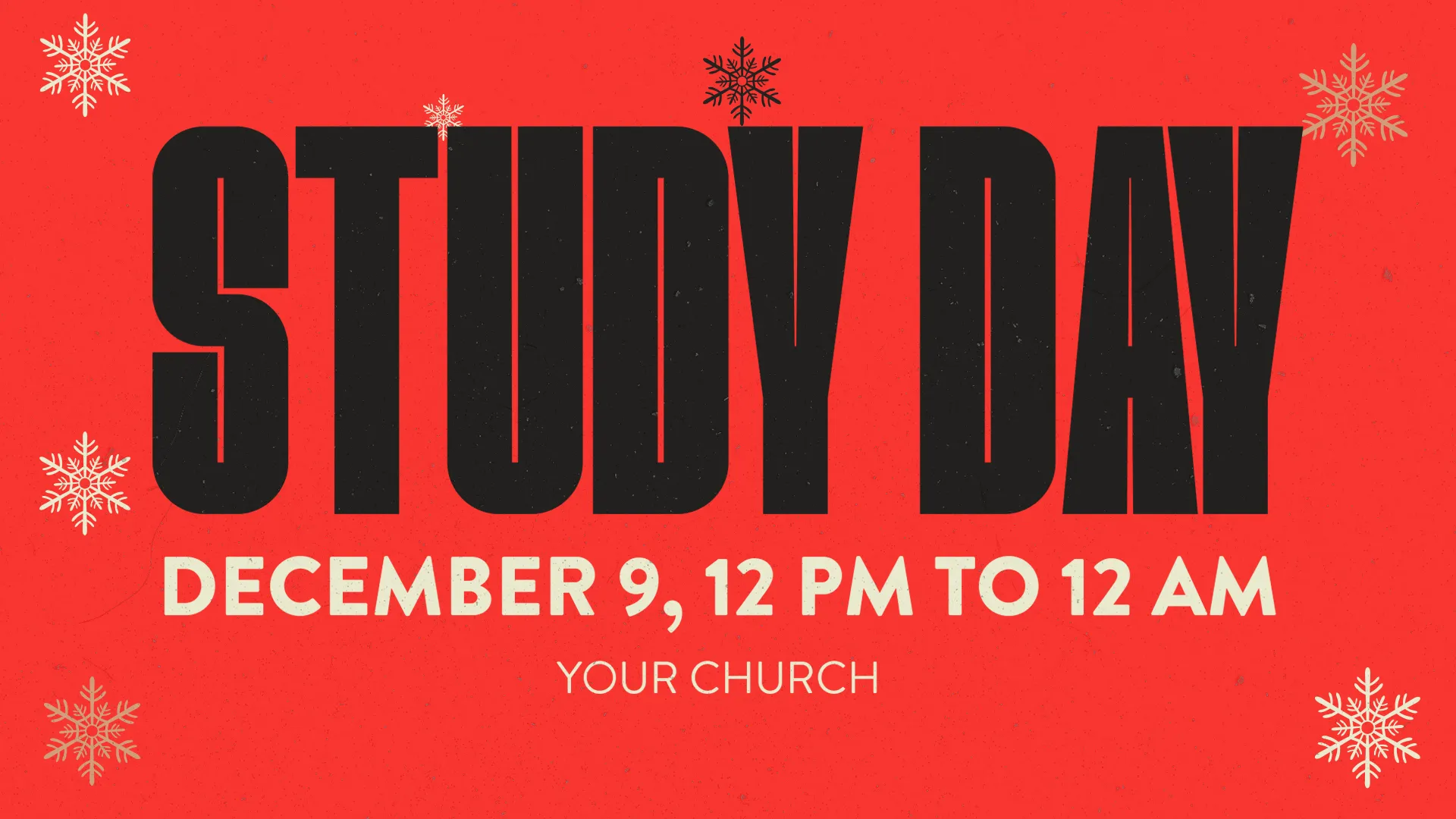 Study Day