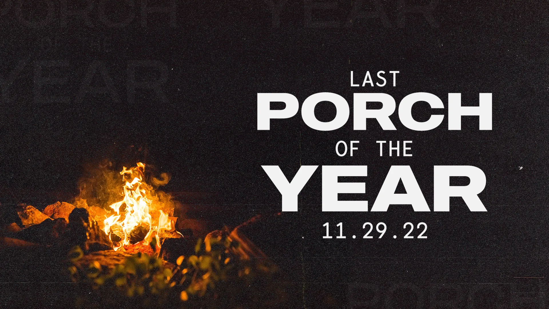 Last Porch Of The Year