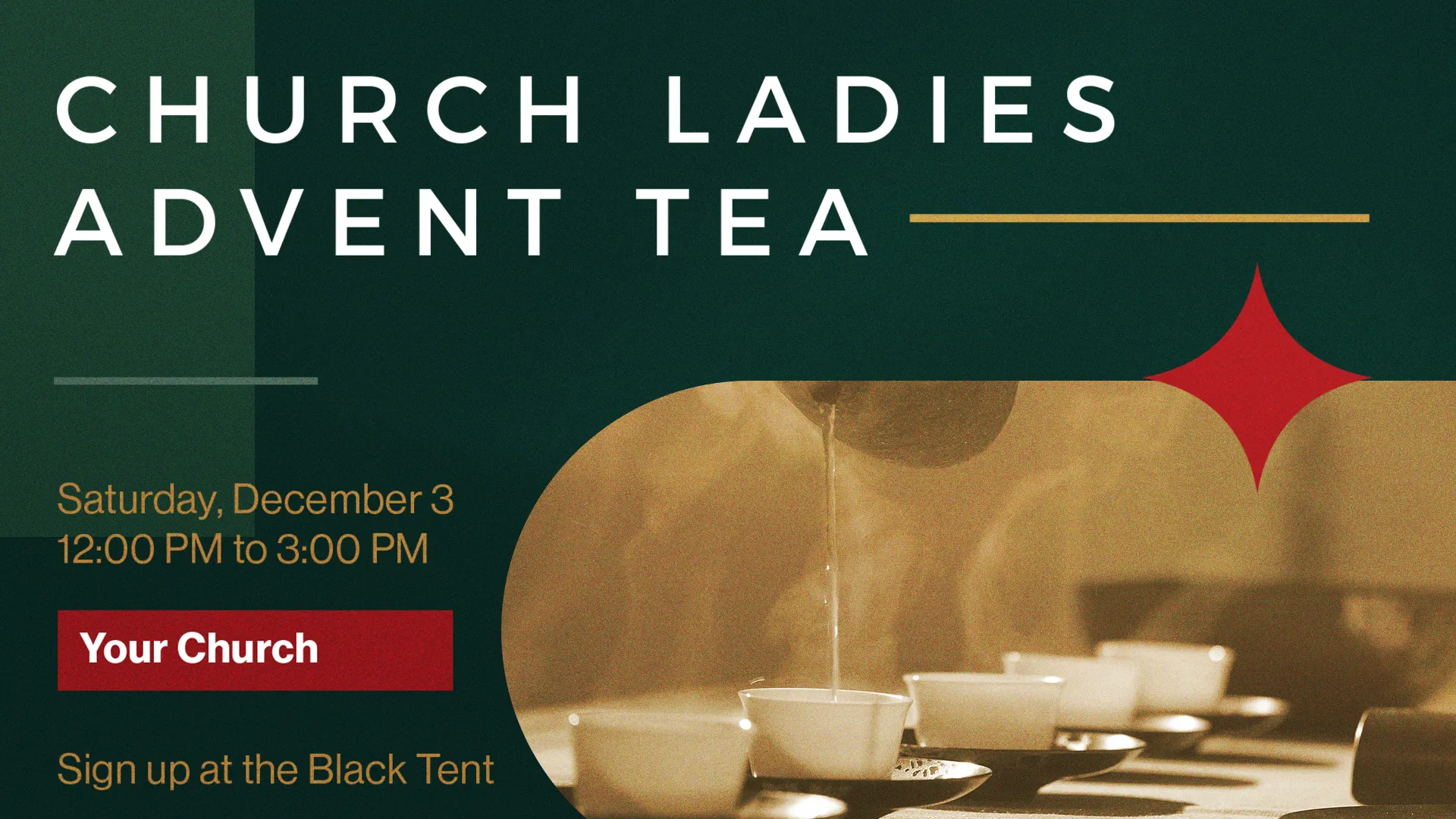 Church Ladies Advent Tea preview 1