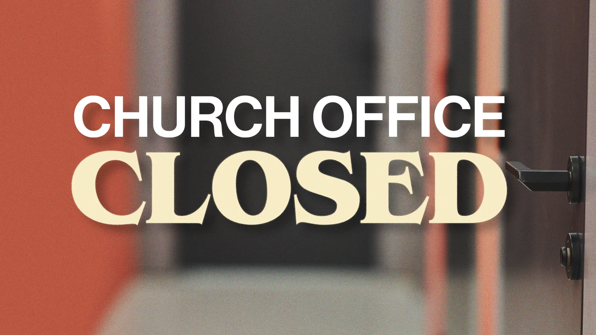 Church Office Closed preview 1