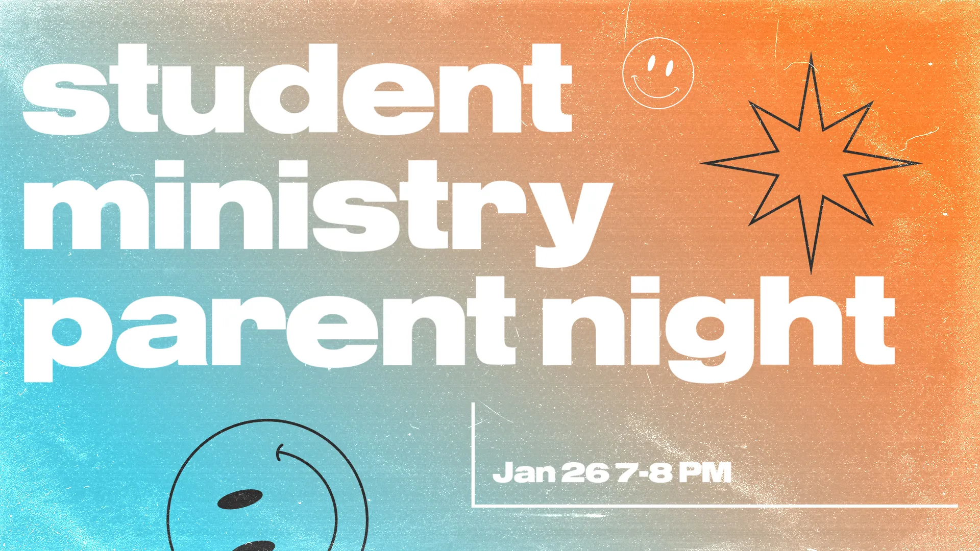 Student Ministry Parenting Night