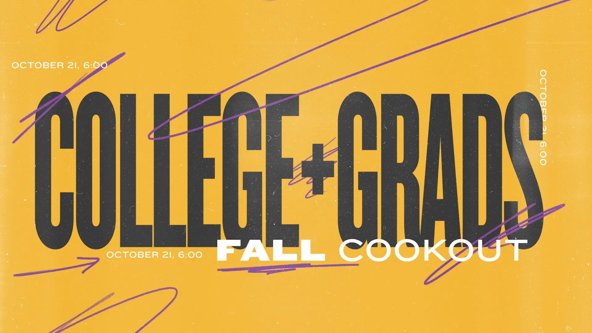 College And Grads Fall Cookout
