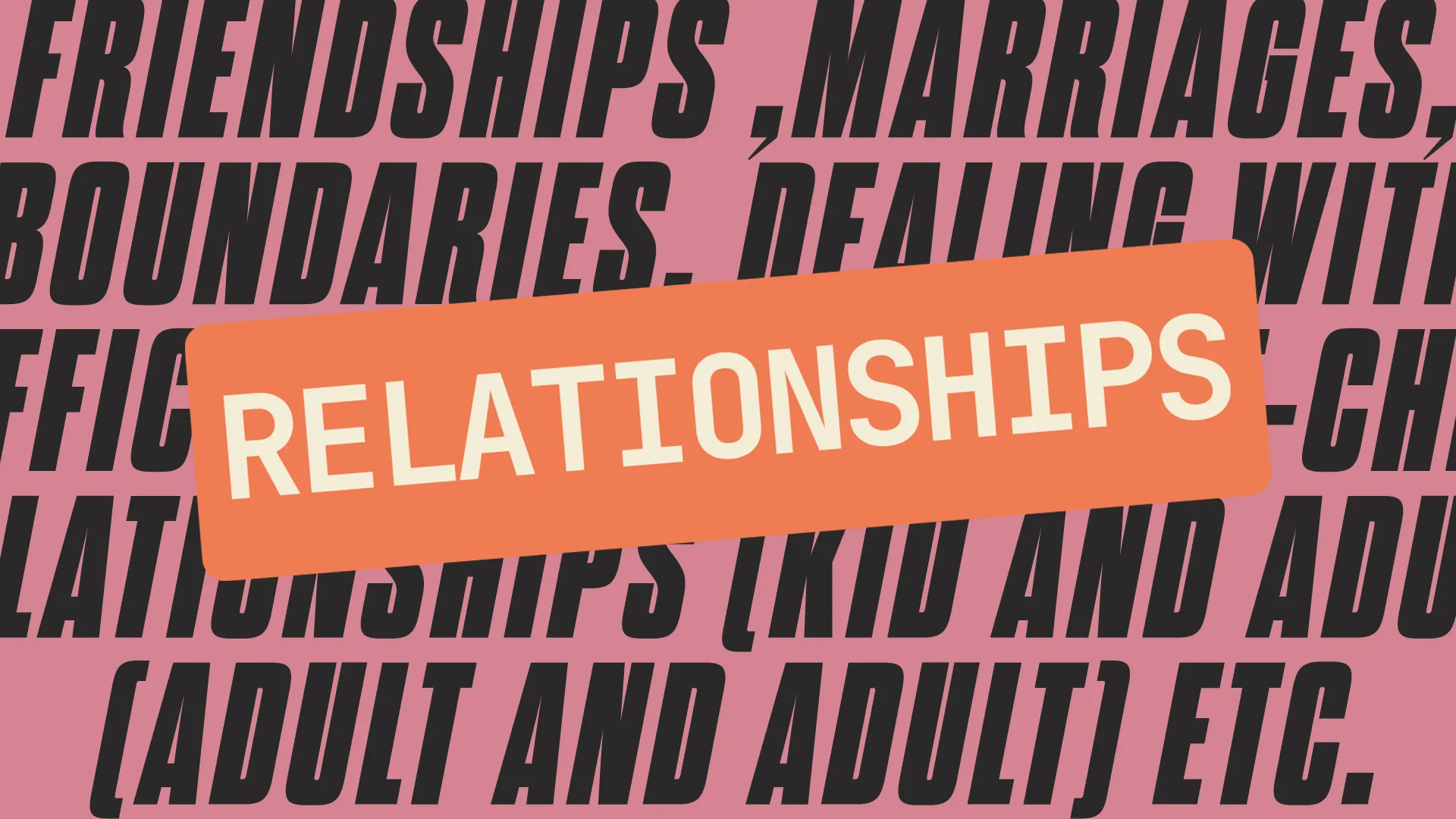 Relationships