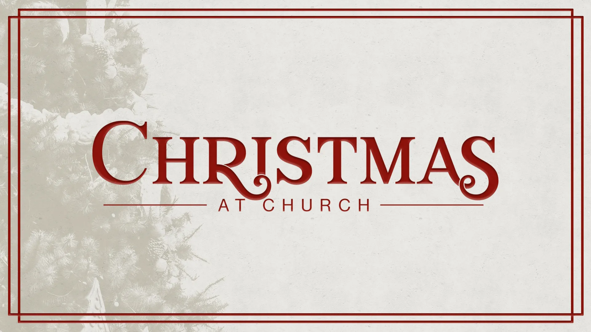 Christmas At Church