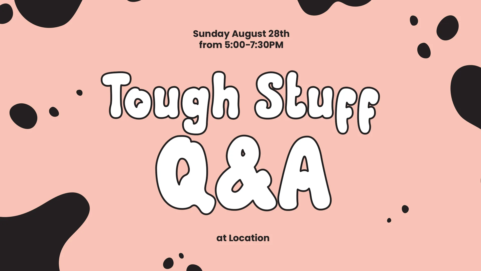 Tough Stuff Q&A preview 1