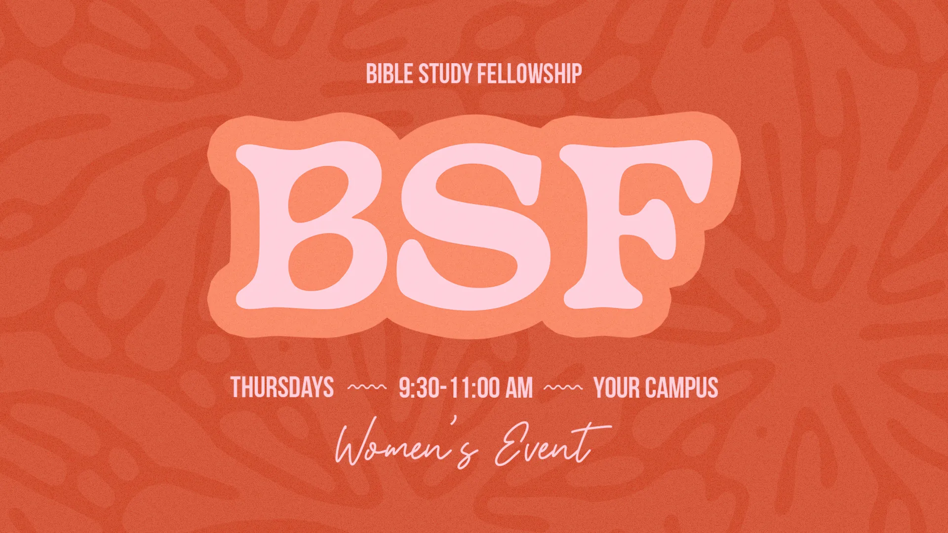 BSF: Bible Study Fellowship