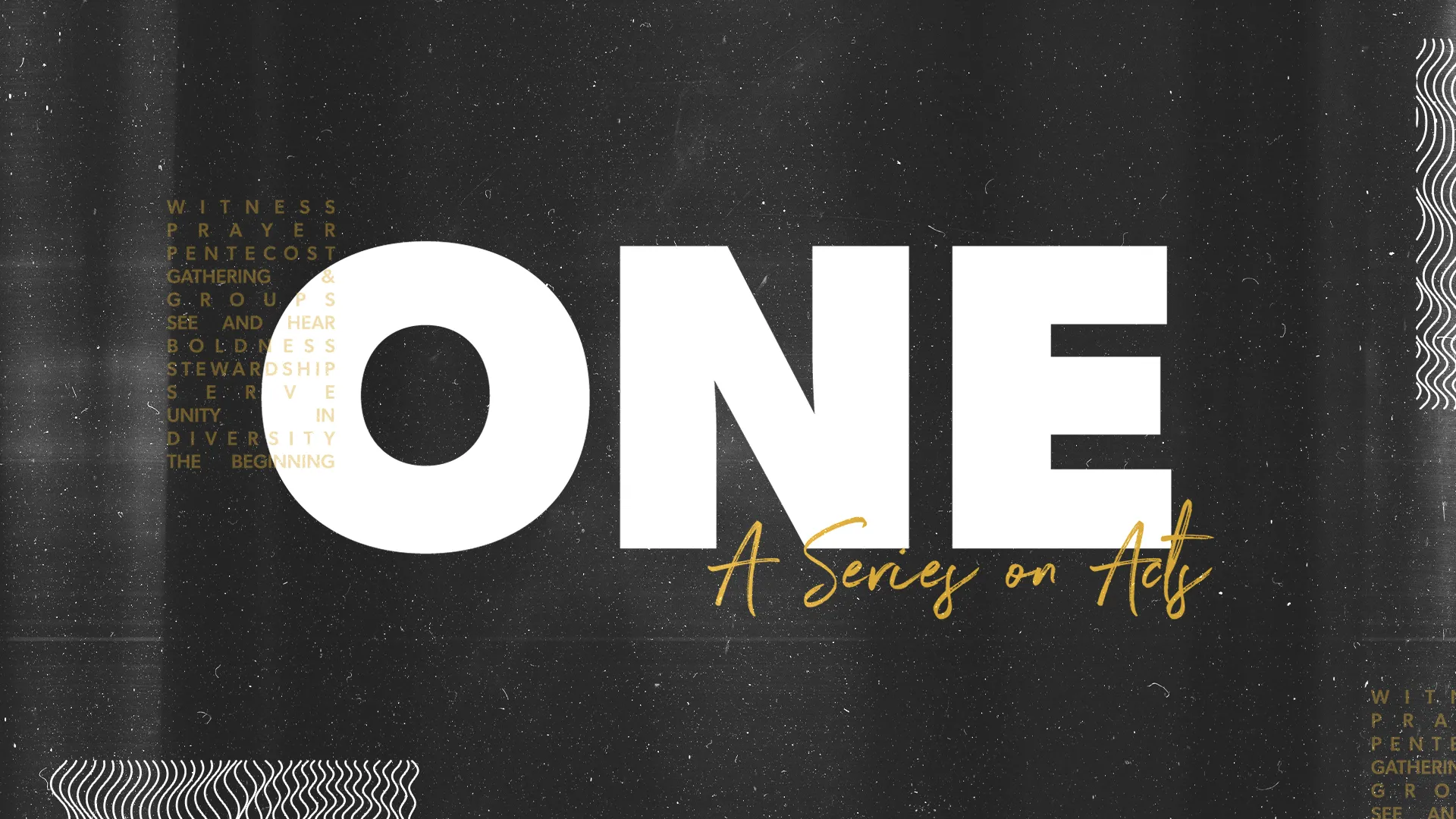 One