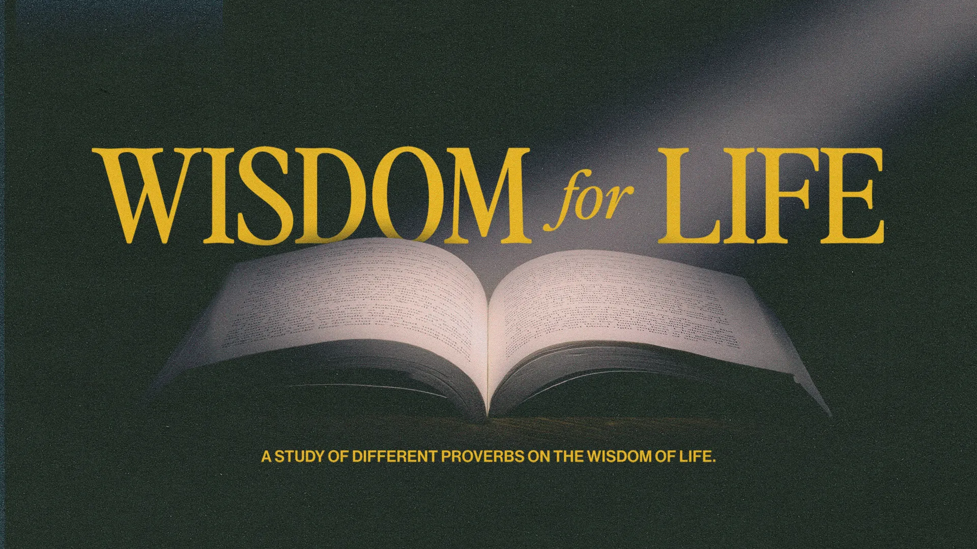 Wisdom For Life