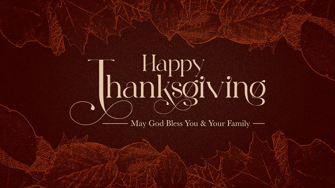Happy Thanksgiving Leaves