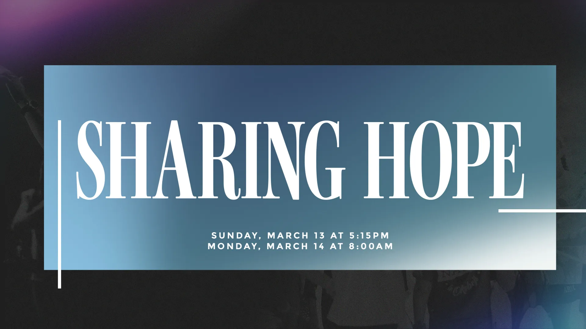 Sharing Hope
