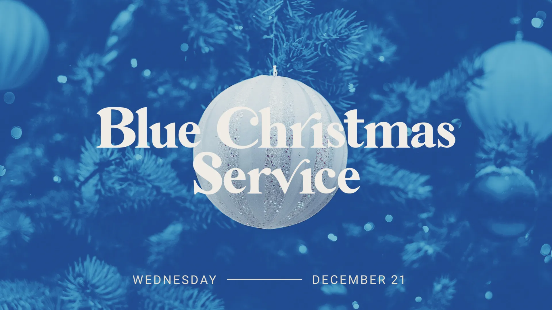 Blue Christmas Service