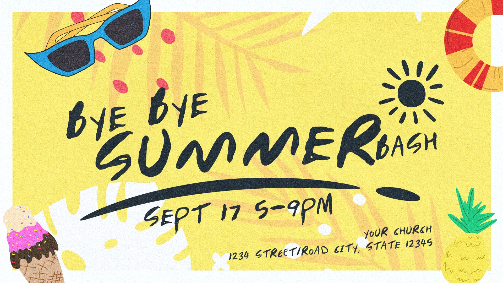 Bye Bye Summer Bash