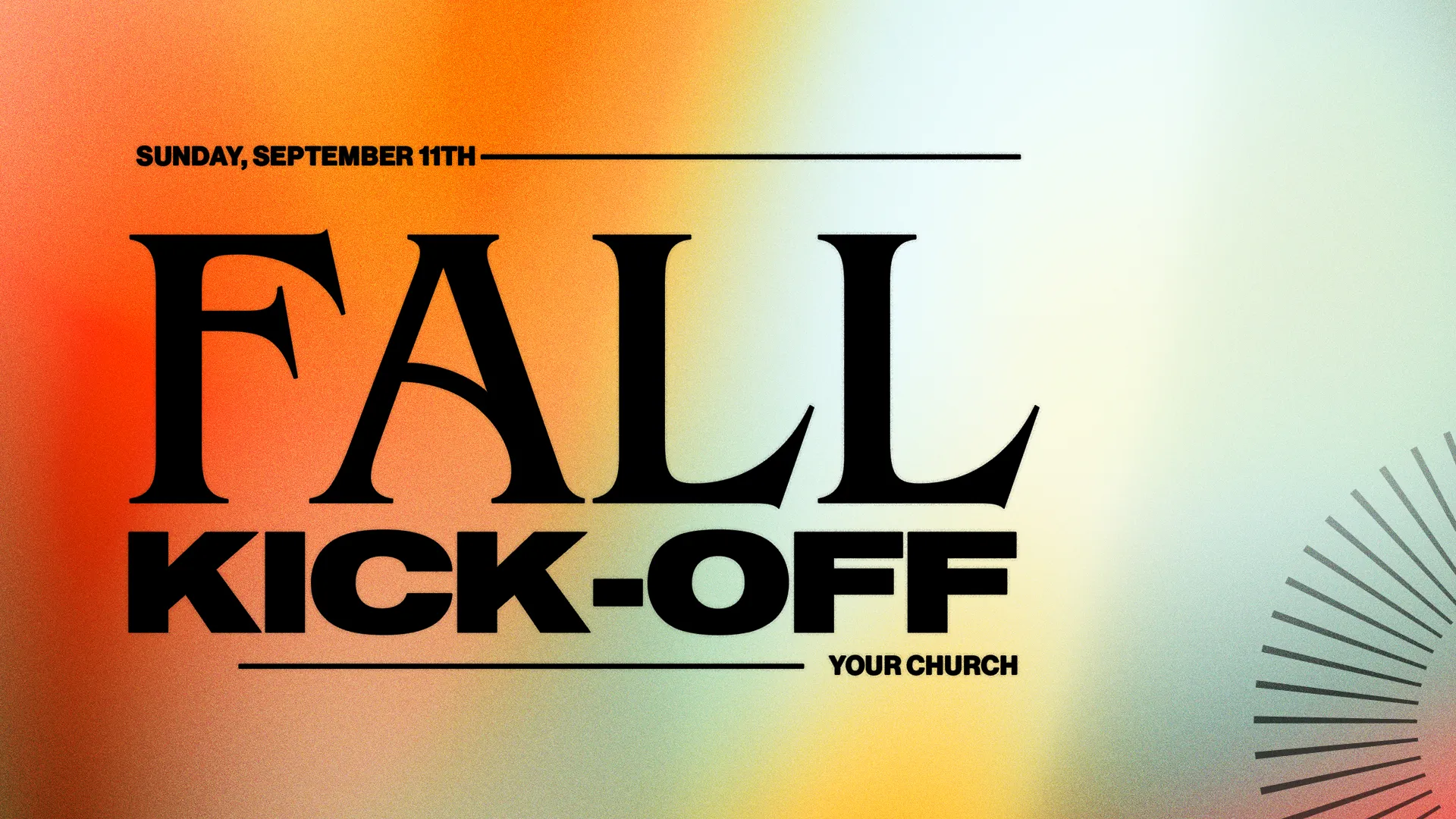 Fall Kick-Off