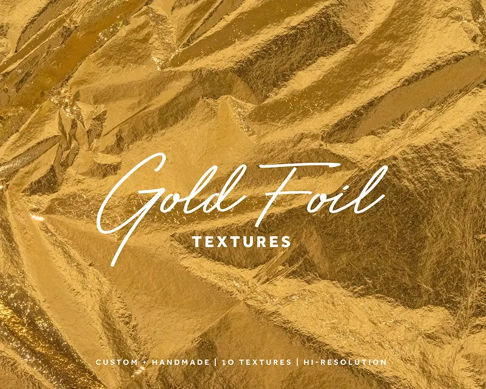 Gold Foil Textures