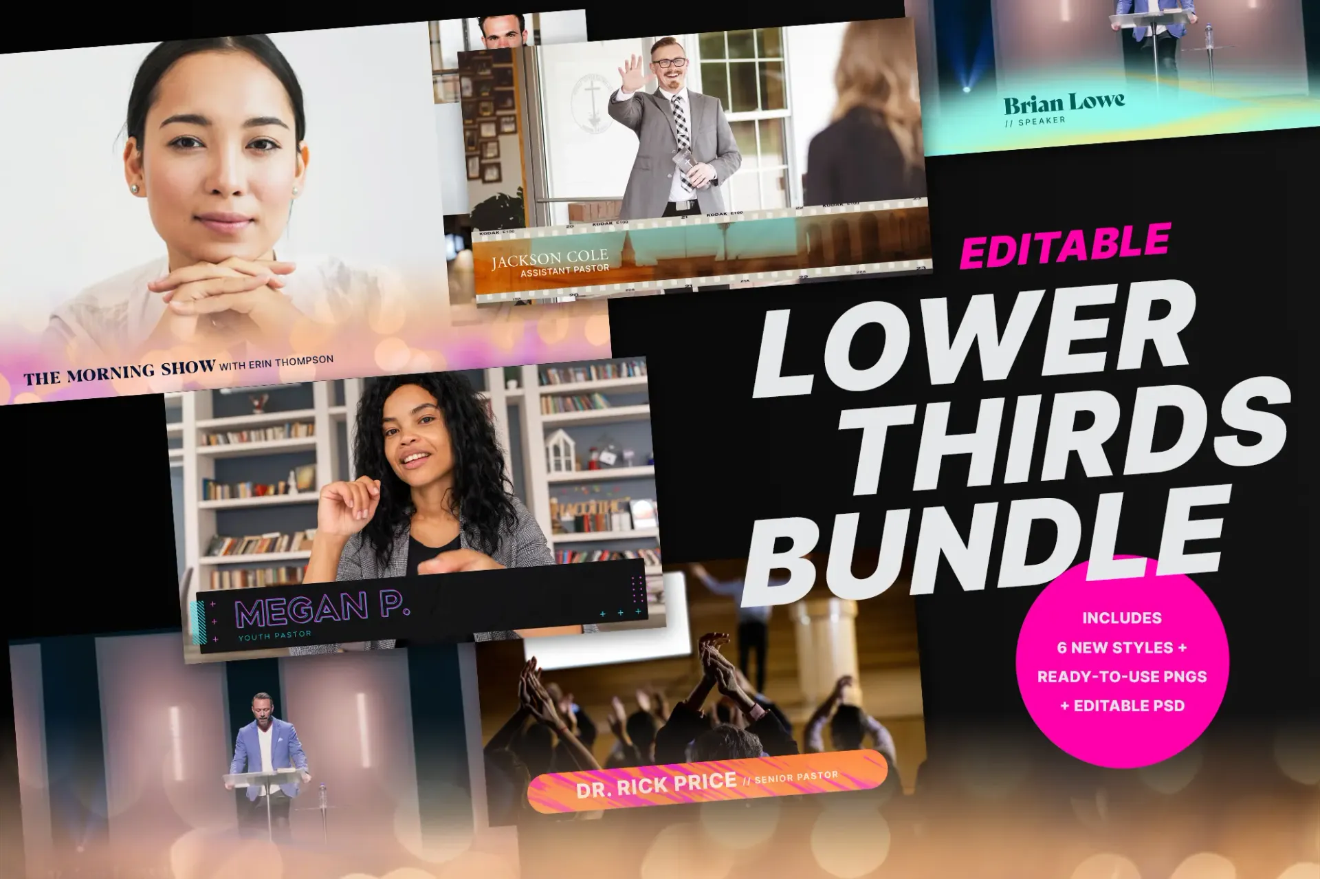 Lower Thirds Bundle | Design Resource | Church Media