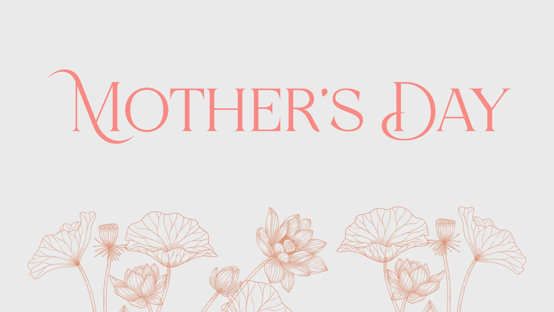 Mother's Day celebration at church, featuring floral designs symbolizing love, faith, and community.