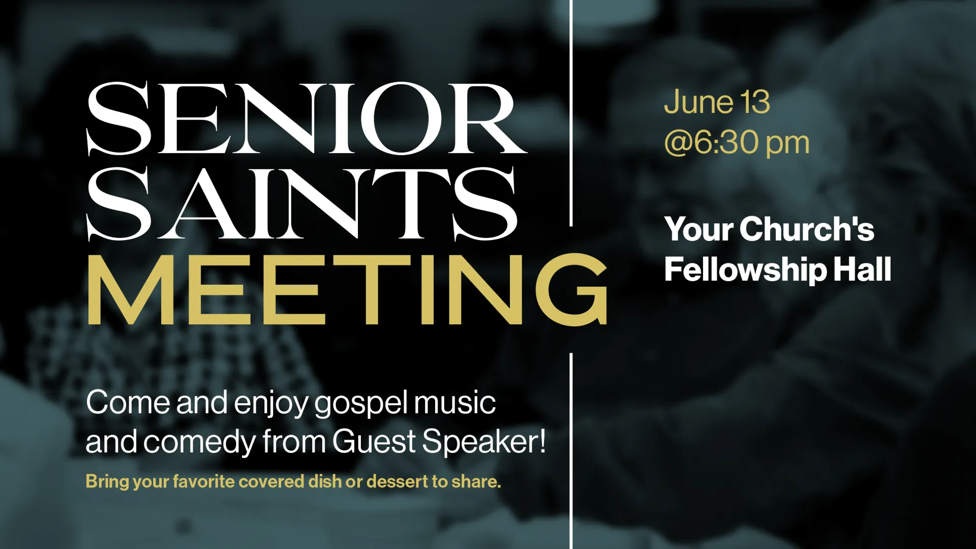 Senior Saints Meeting