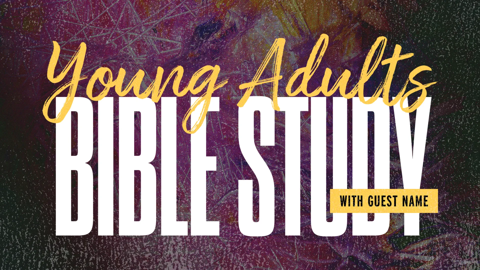 Young Adults Bible Study