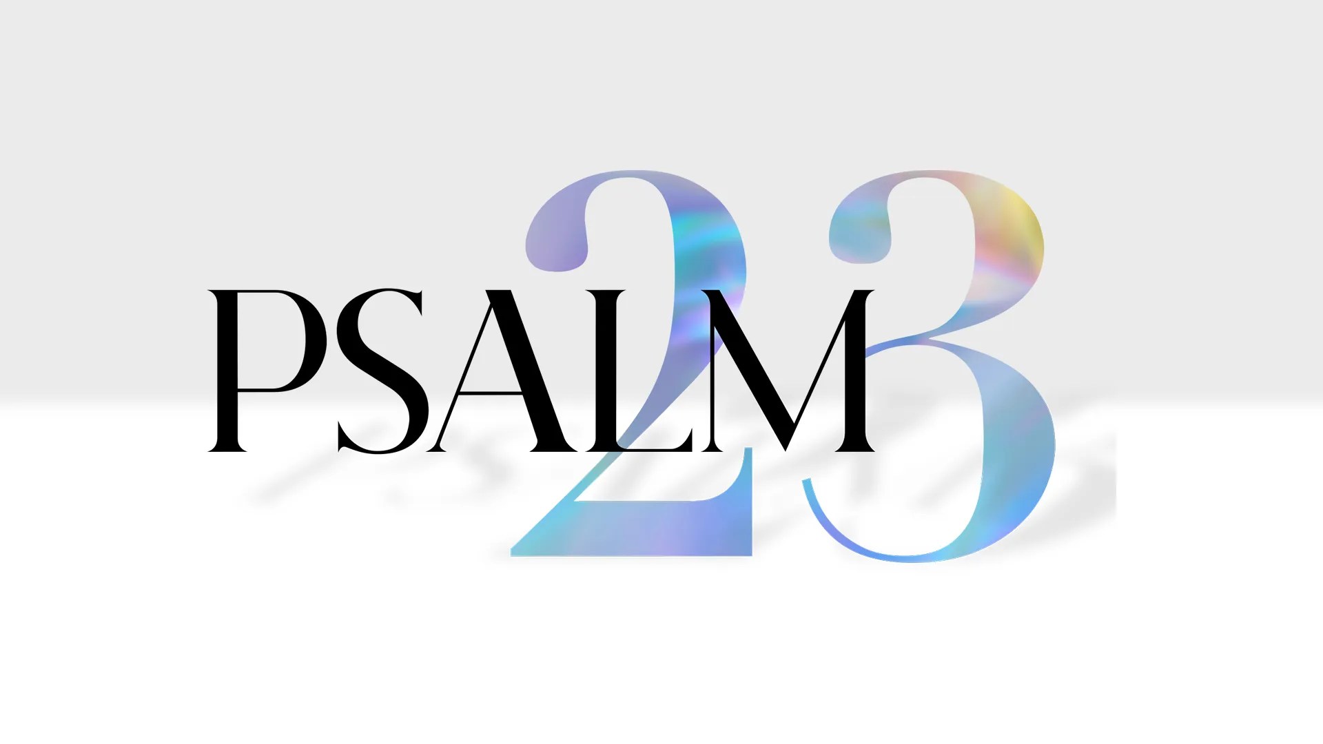 Psalm 23