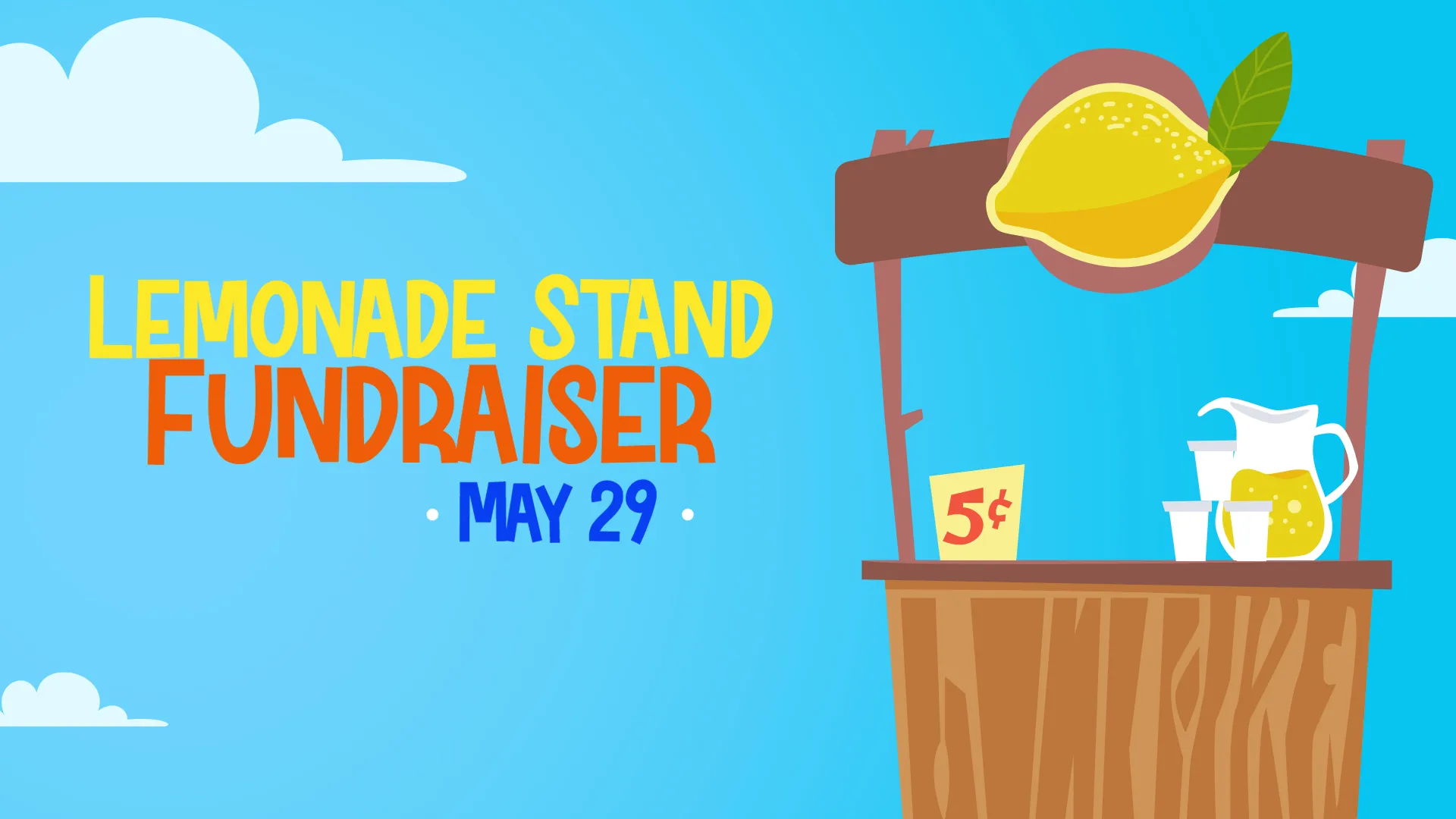 Lemonade Fundraiser – Clouds preview 1