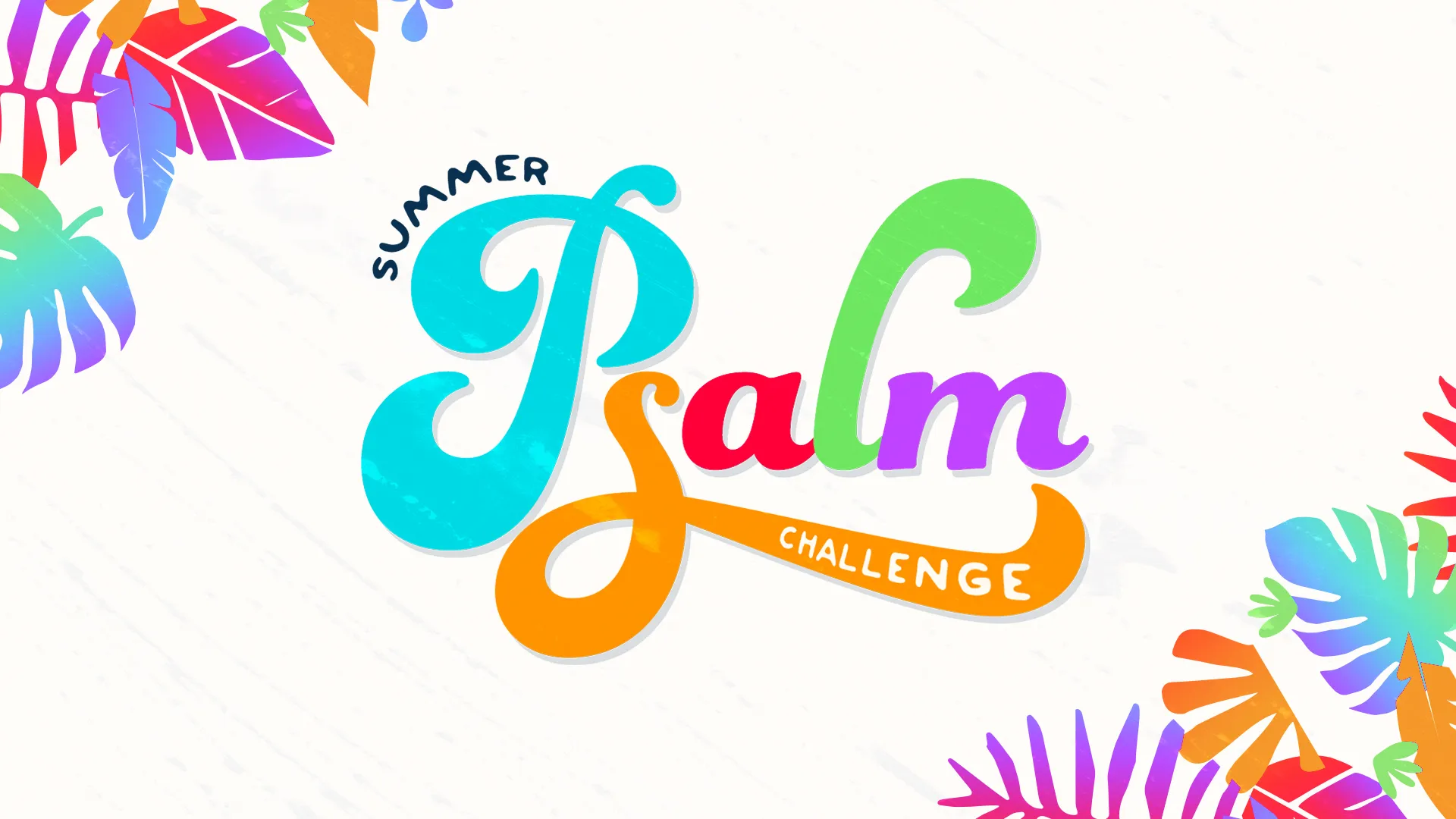 Summer Psalm Challenge