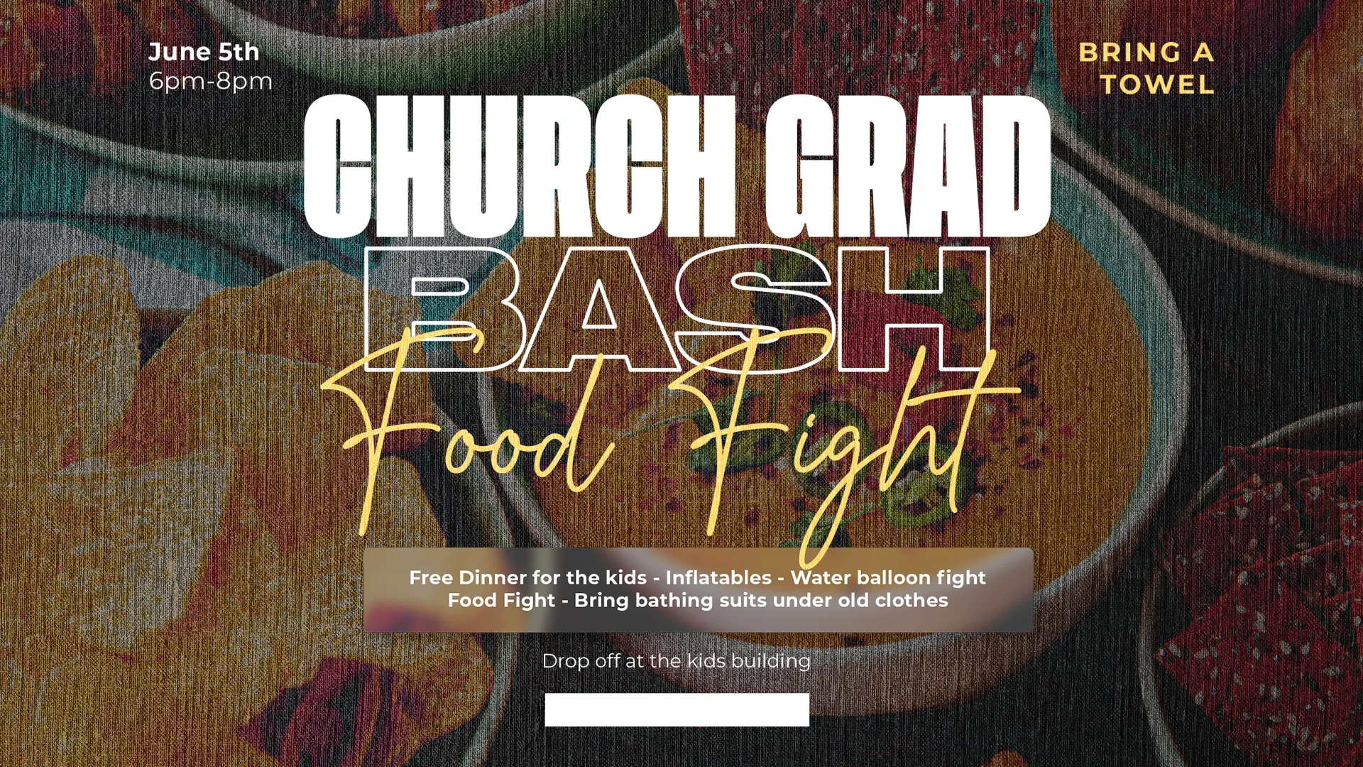 Church Grad Bash Food Fight