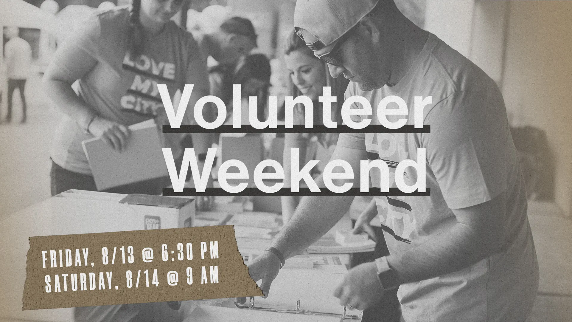Volunteer Weekend