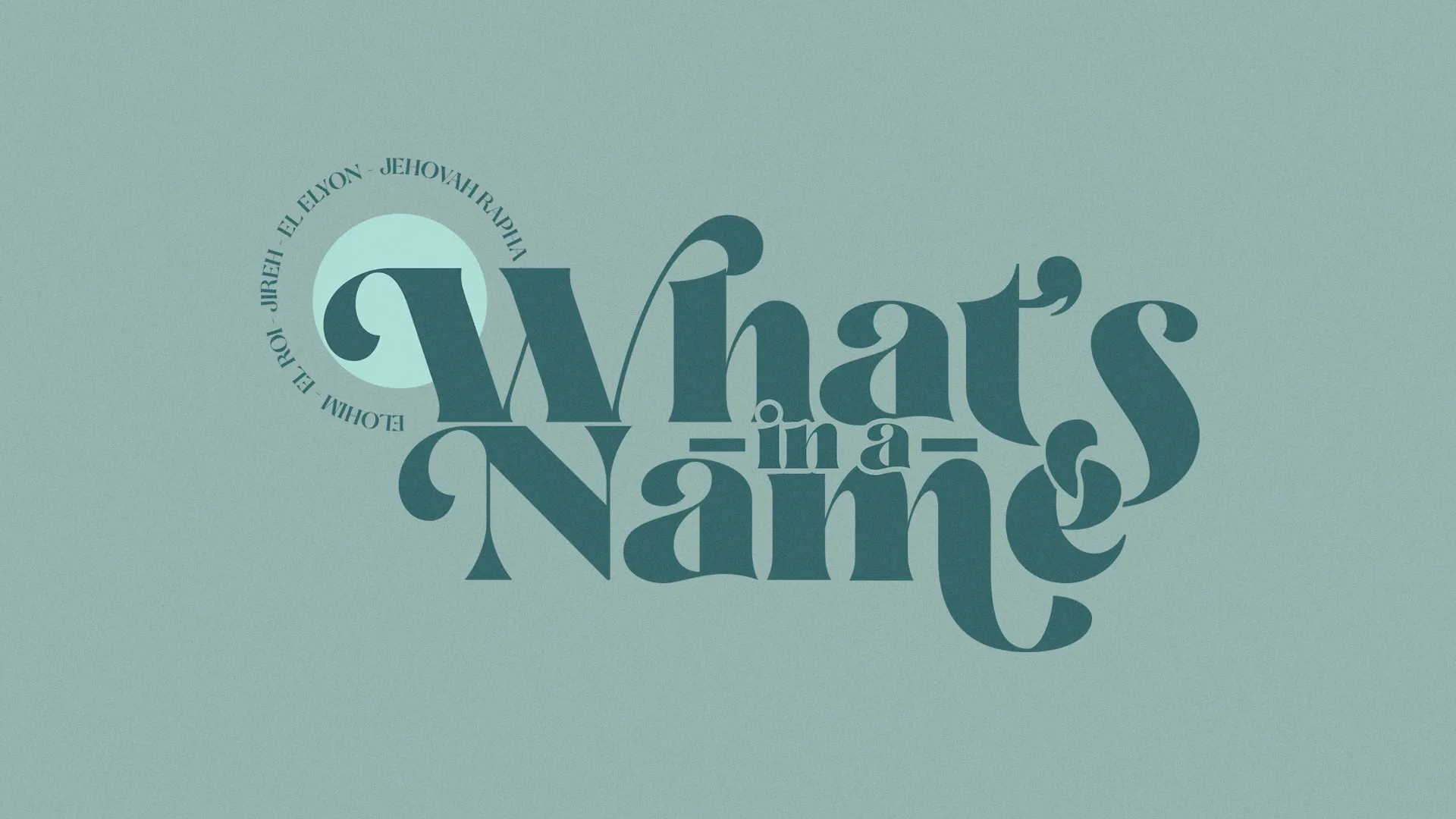 What’s in a Name