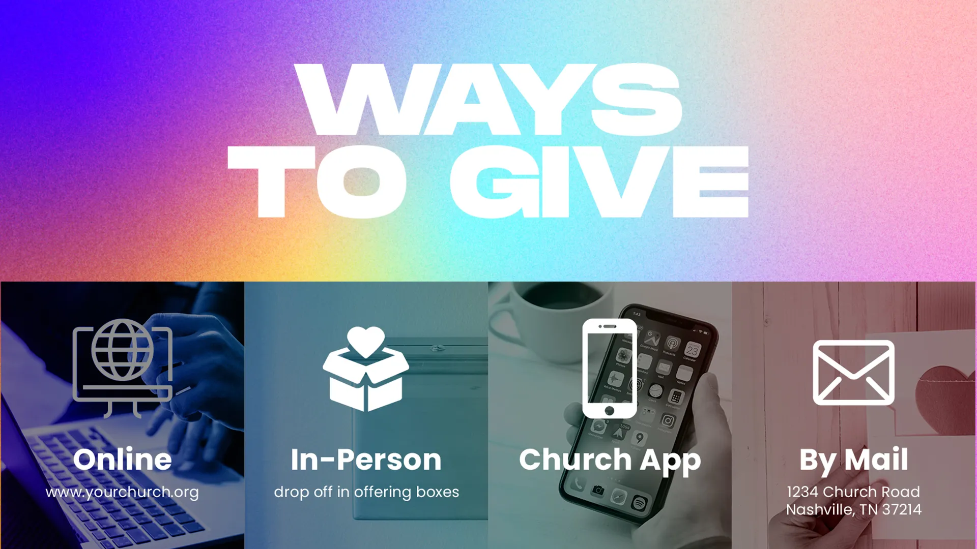 Ways To Give