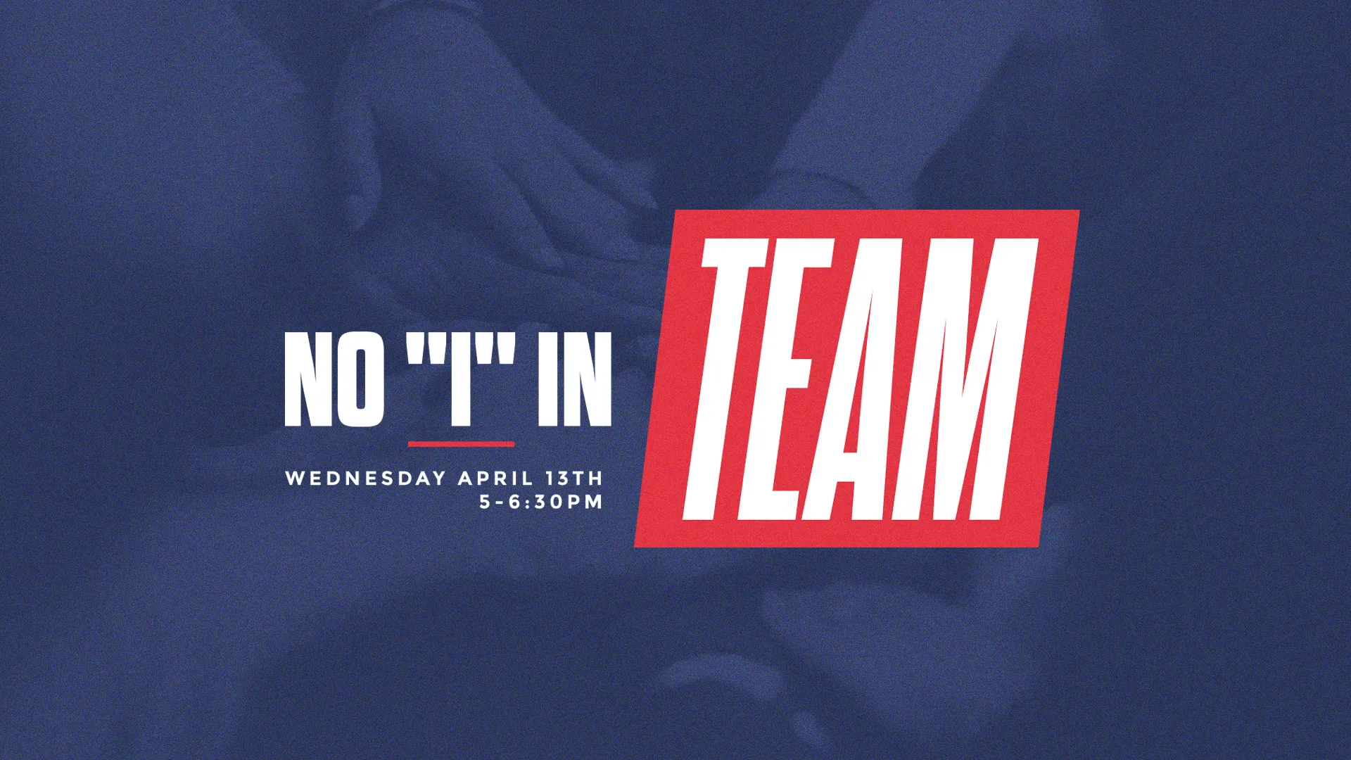 No I in Team preview 1