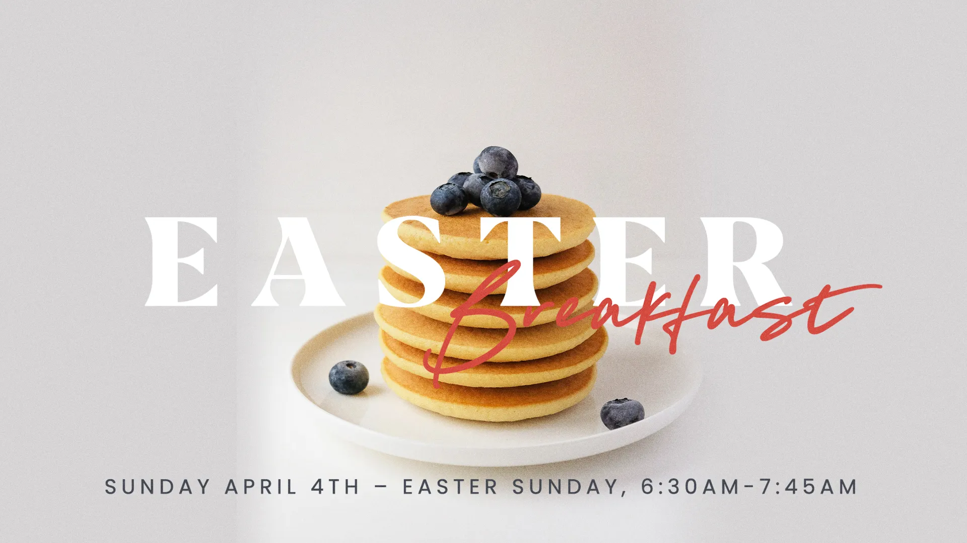 Easter Breakfast