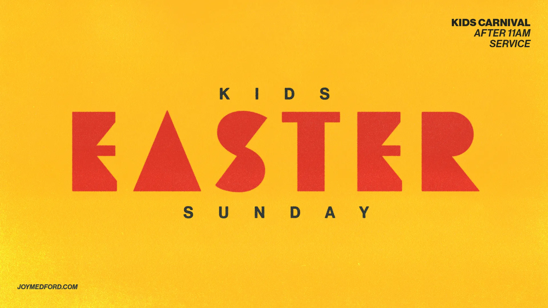 Kids Easter Sunday
