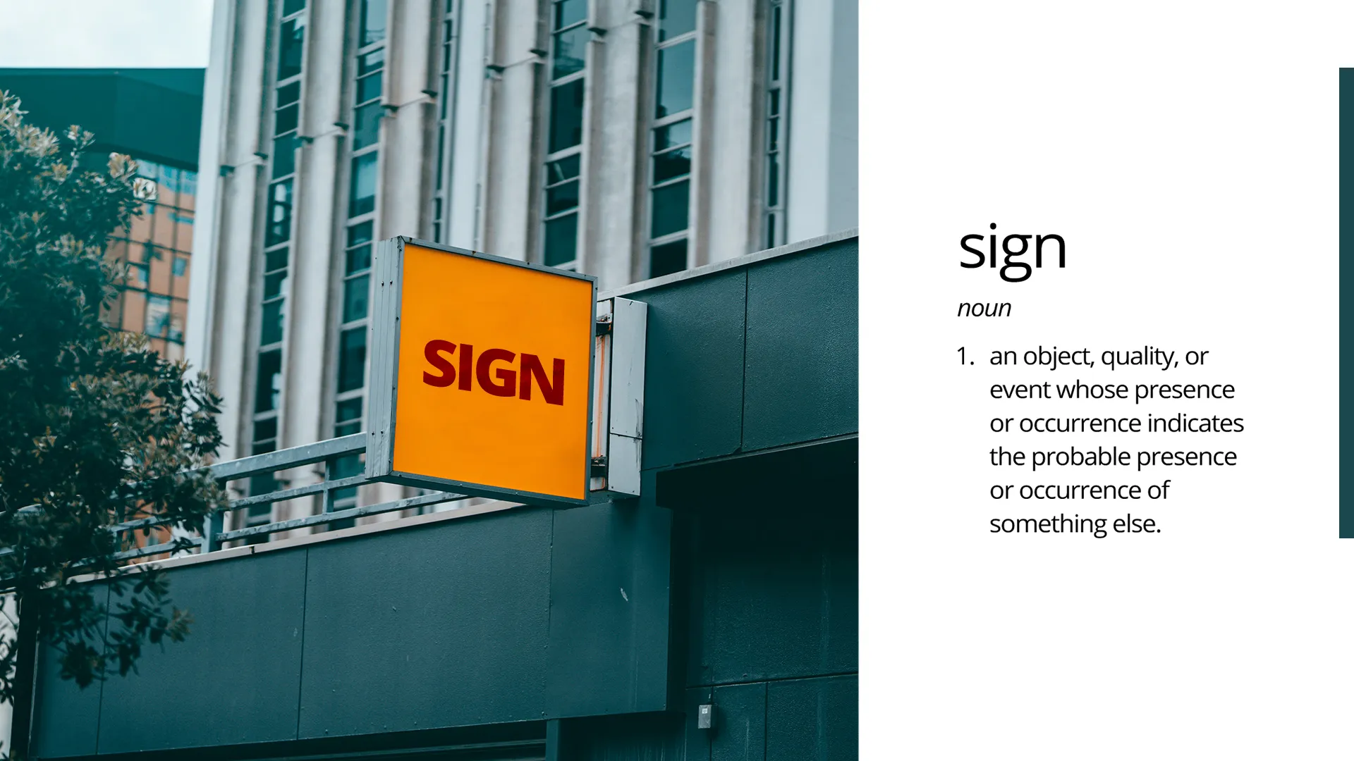 Sign
