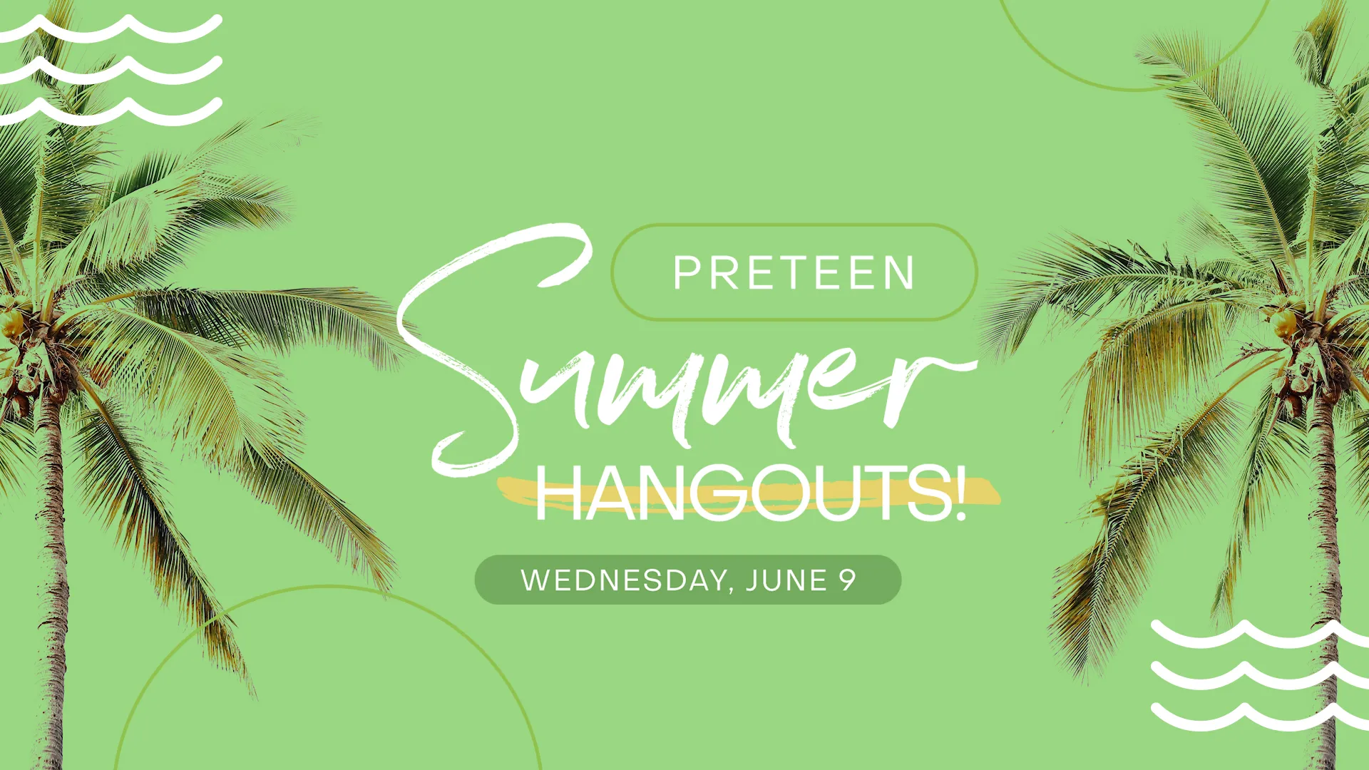 Preteen Summer Hangout