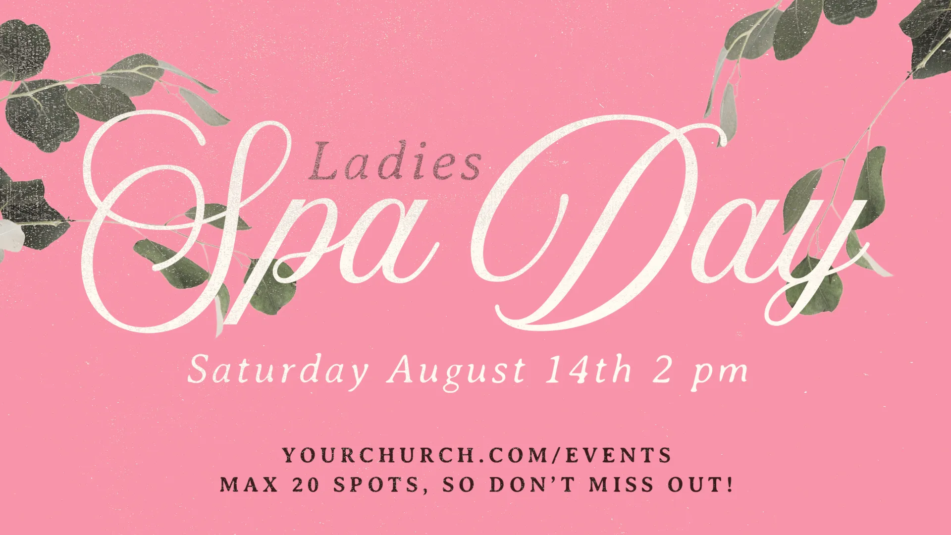 Ladies Spa Day