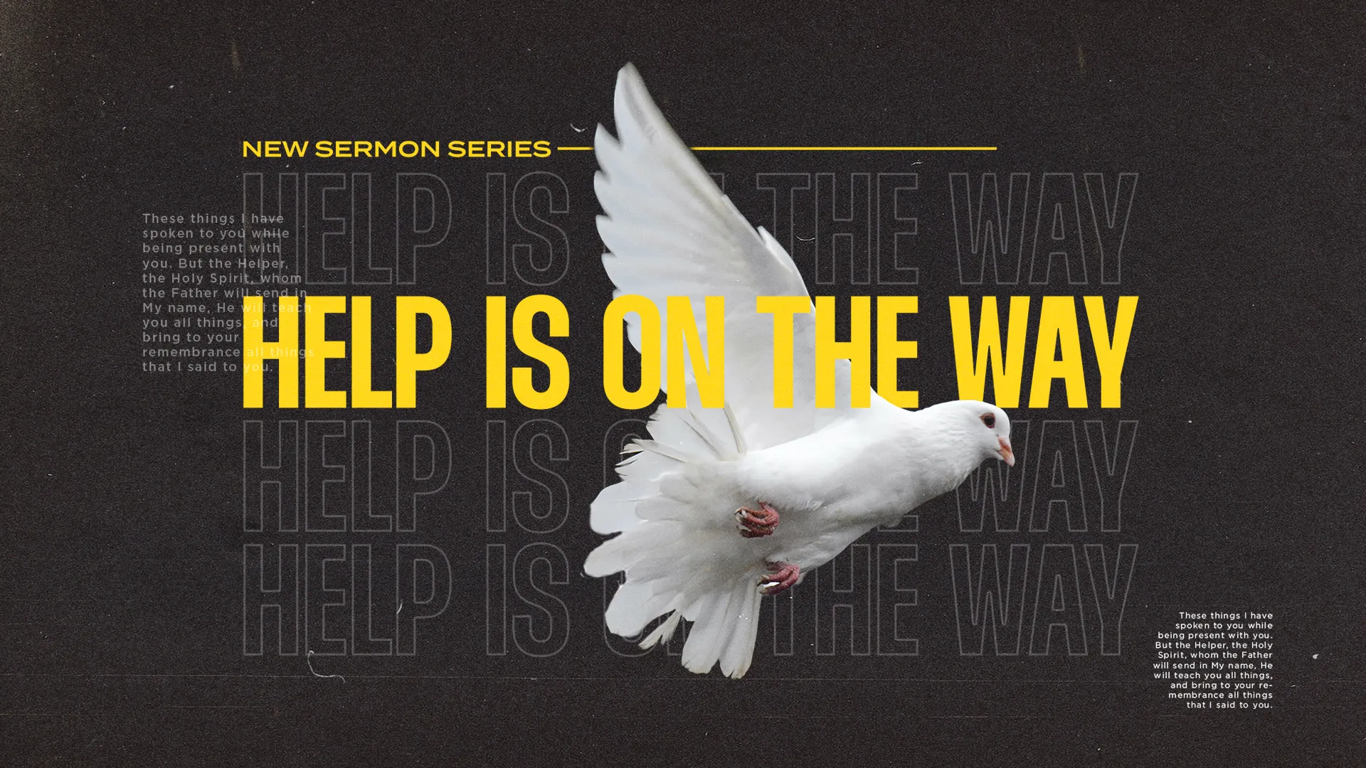 Help Is on the Way