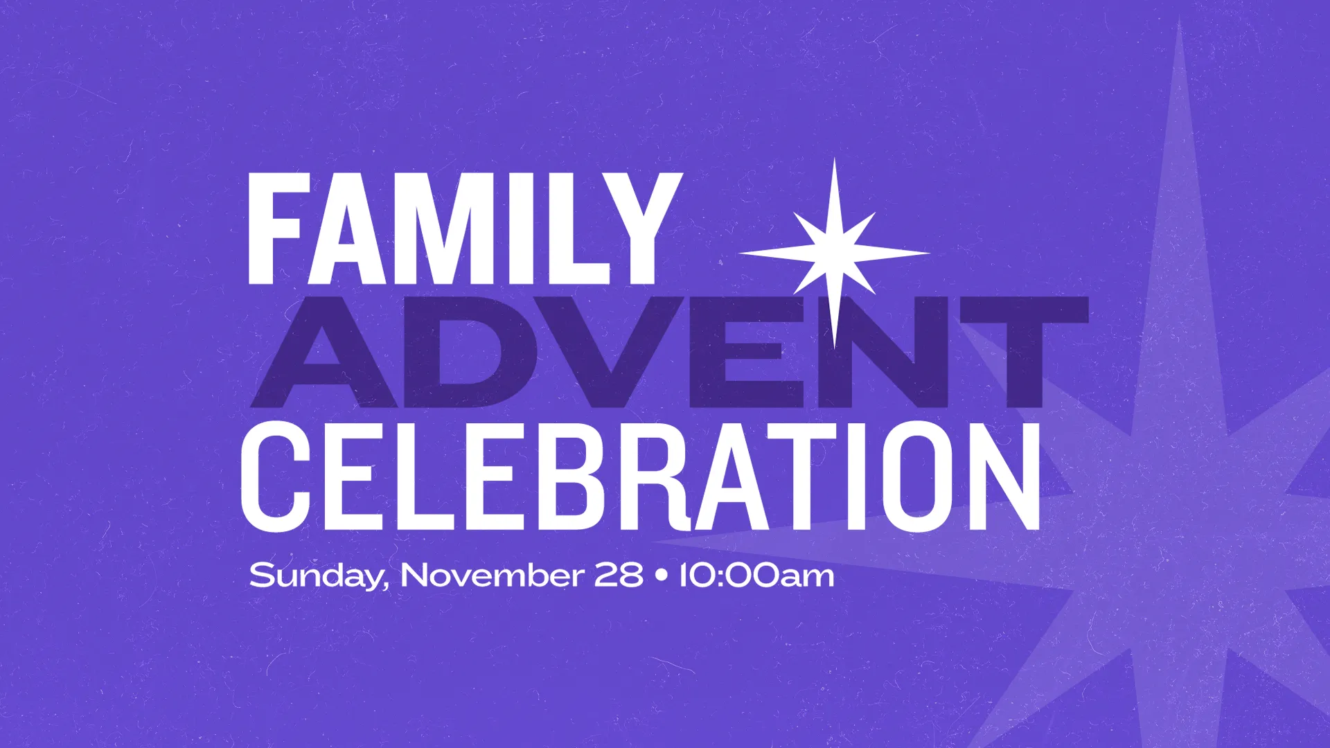 Family Advent Celebration