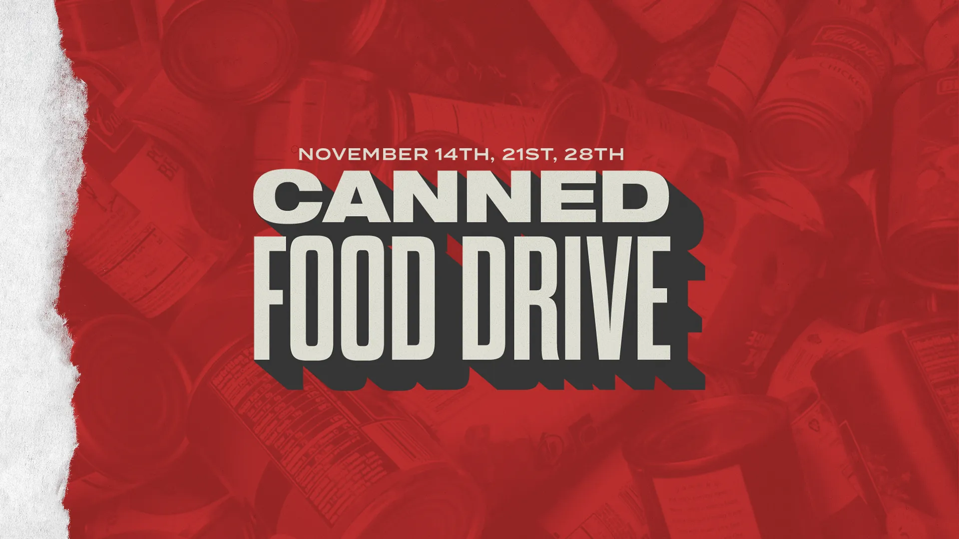 Canned Food Drive