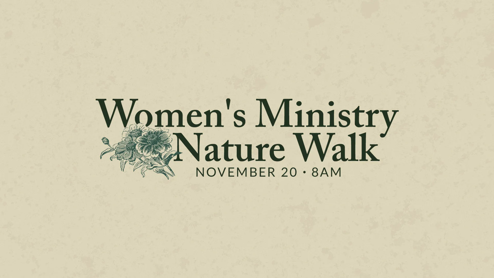 Women’s Ministry Nature Walk