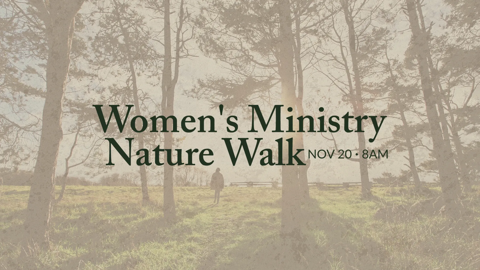 Women’s Ministry Nature Walk