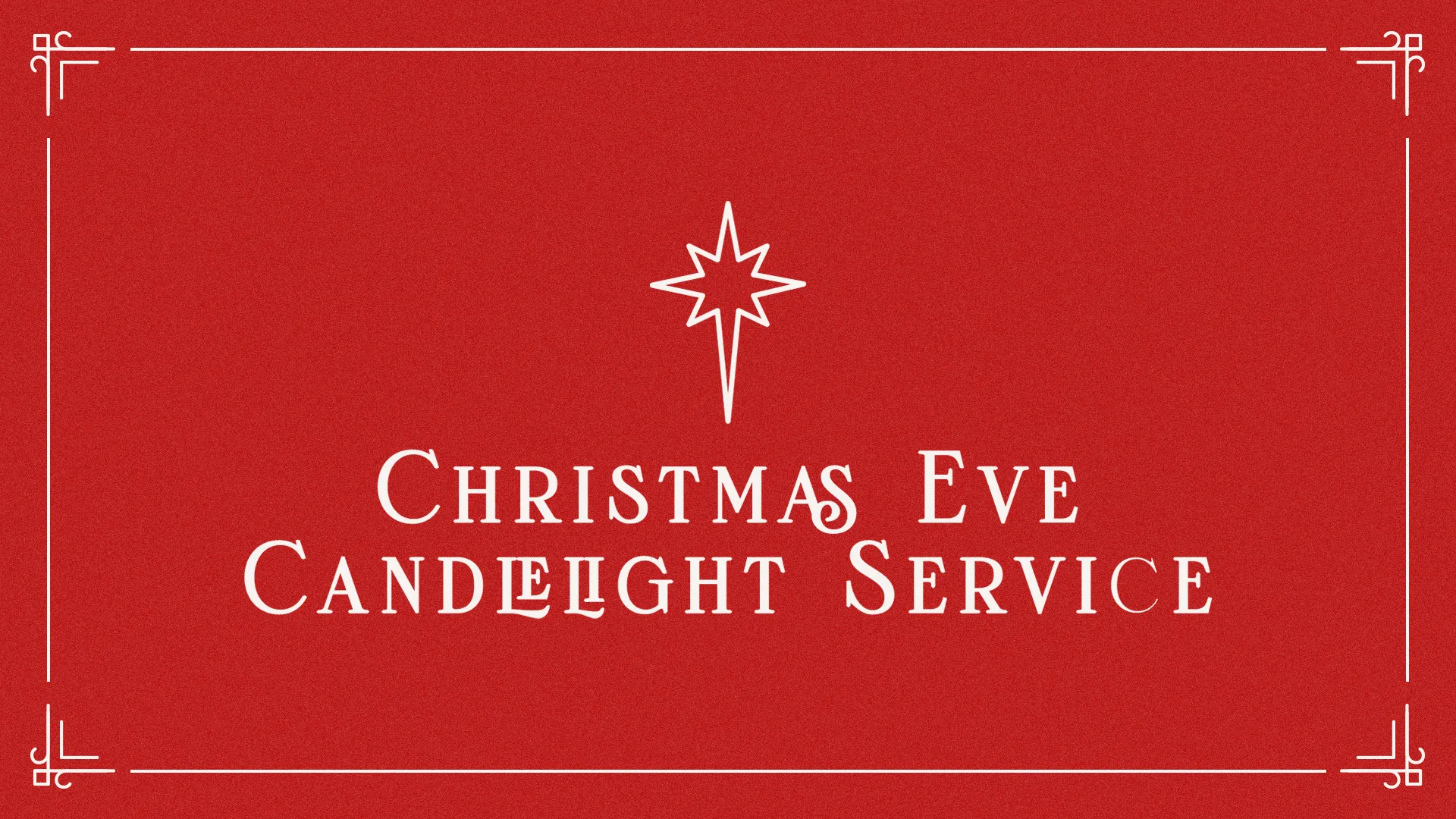 Christmas Eve Candlelight Service