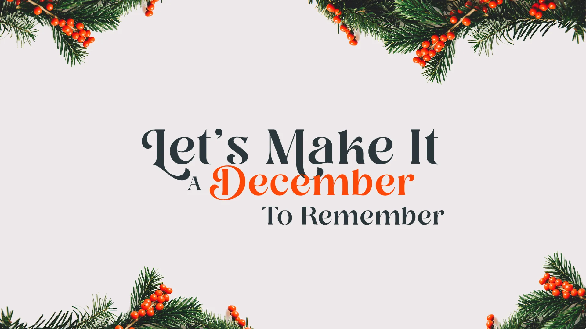 December to Remember