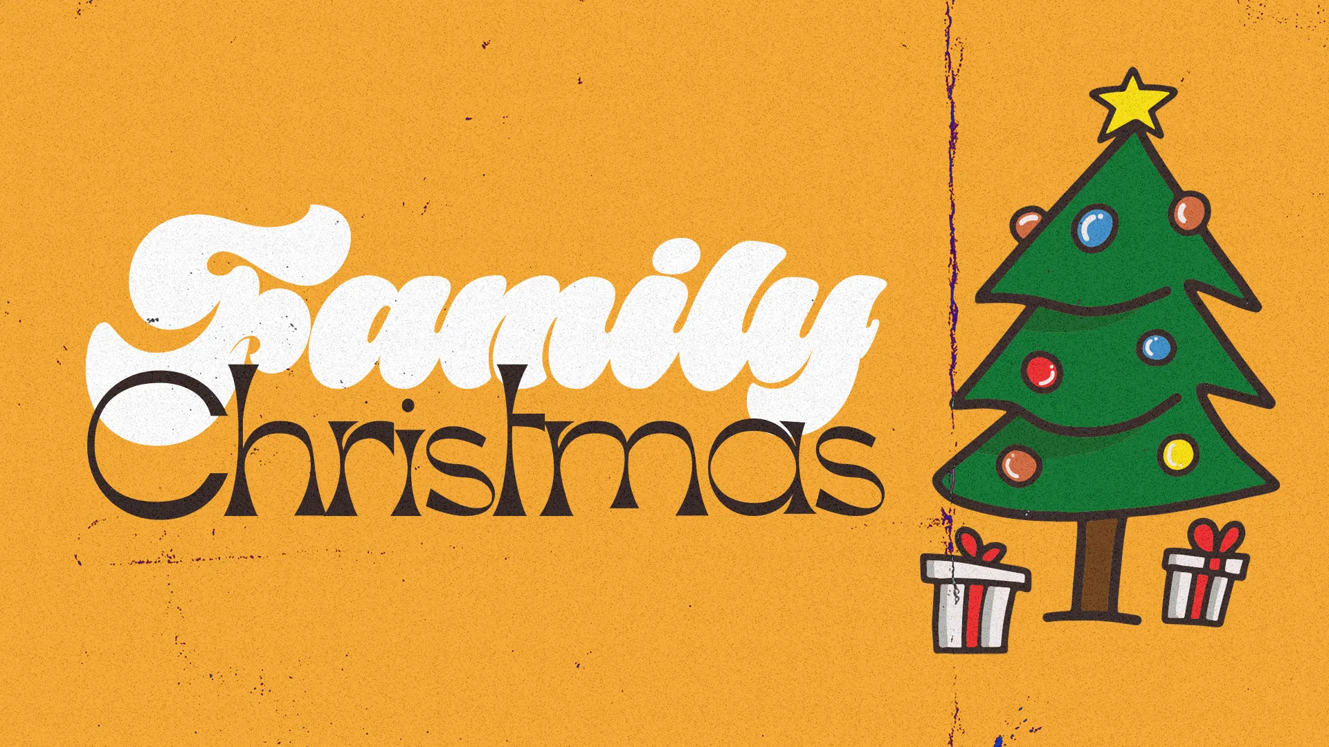 Family Christmas celebration with a decorated tree and gifts, highlighting joy, community, and the spirit of giving.